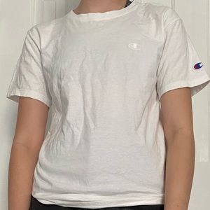 White Champion Tee! Size small!